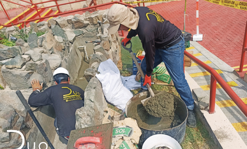 MANTENIMIENTO Y REPARACIÓN DE GRUTA – FEBAN