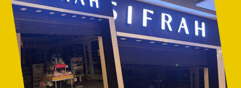 CAMBIO DE LETRERO – SIFRAH ROYAL PLAZA INDEPENDENCIA