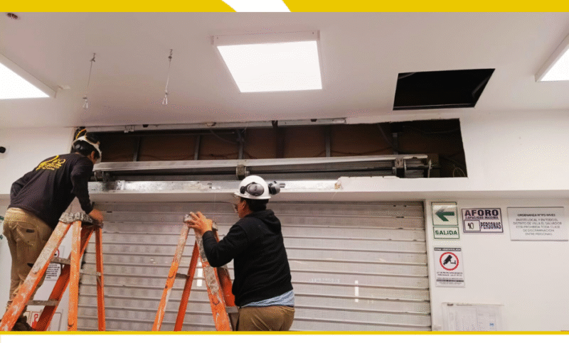 CAMBIO DE PUERTA ENROLLABLE – COOLBOX PLACITA