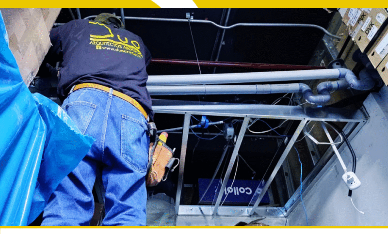 IMPLEMENTACIÓN DE FALSO CIELO RASO DE DRYWALL – COOLBRANDS CALLAO