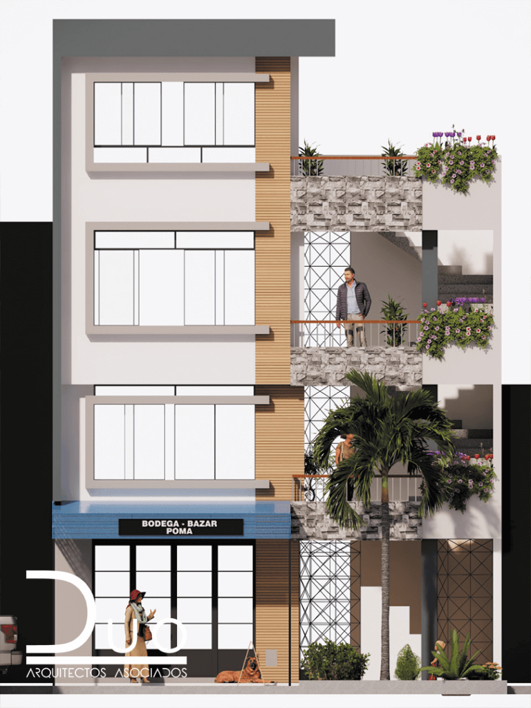DISEÑO DE FACHADA — Duo Arquitectos Asociados