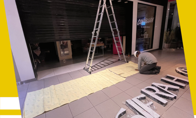 CAMBIO DE LETRERO – SIFRAH ROYAL PLAZA INDEPENDENCIA