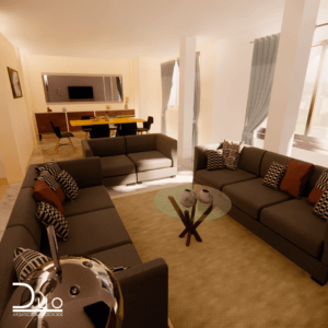 Diseño 3D – Remodelación de Apartamento